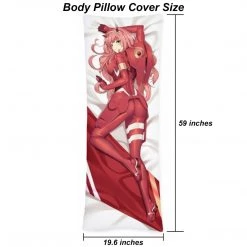 Mily Darling In The FranXX Zero Two Body Pillow Cover Lifestyle