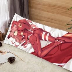 Mily Darling In The FranXX Zero Two Body Pillow Cover Lifestyle 9 Mily Darling In The FranXX Zero Two Body Pillow Cover Lifestyle