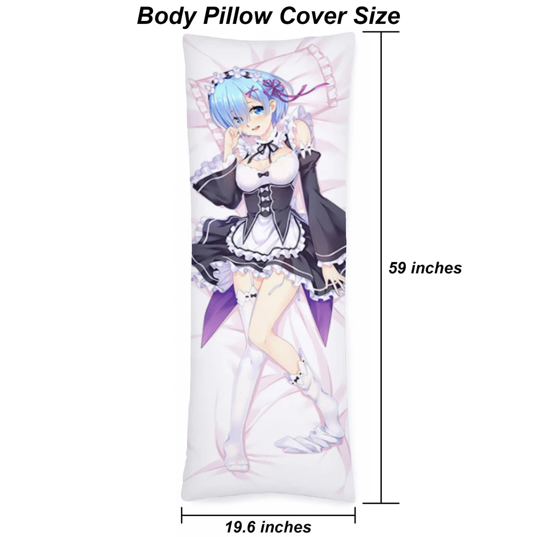 Mily Re:Zero Rem Version 2.0 Body Pillow Cover Lifestyle 4 Mily Re:Zero Rem Version 2.0 Body Pillow Cover Lifestyle