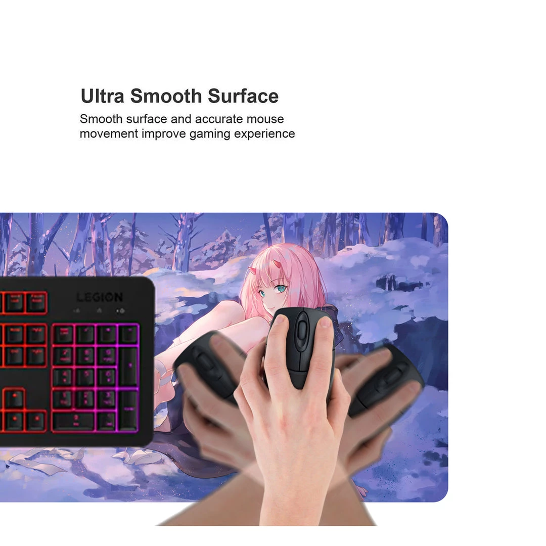 Mily TCG Supplies Darling In The FranXX Zero Two Snow Playmat 5 Mily TCG Supplies Darling In The FranXX Zero Two Snow Playmat