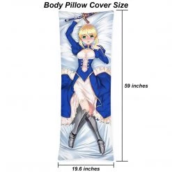 Mily Fate/Zero Artorio Pendragon Saber Body Pillow Cover