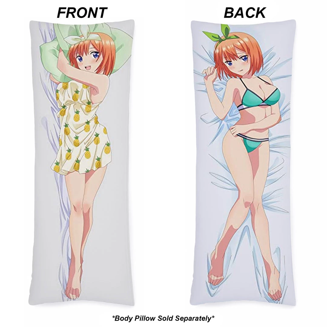 Mily The Quintessential Quintuplets Yotsuba Nakano Bikini Body Pillow Cover 5 Mily The Quintessential Quintuplets Yotsuba Nakano Bikini Body Pillow Cover