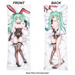 Mily Vocaloid Hatsune Miku Bunny-Girl Body Pillow Cover