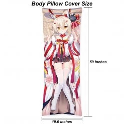 Mily Azur Lane Ayanami Ribbon Body Pillow Cover