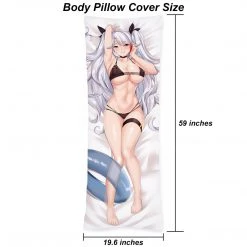 Mily Azur Lane Prinz Eugen Body Pillow Cover