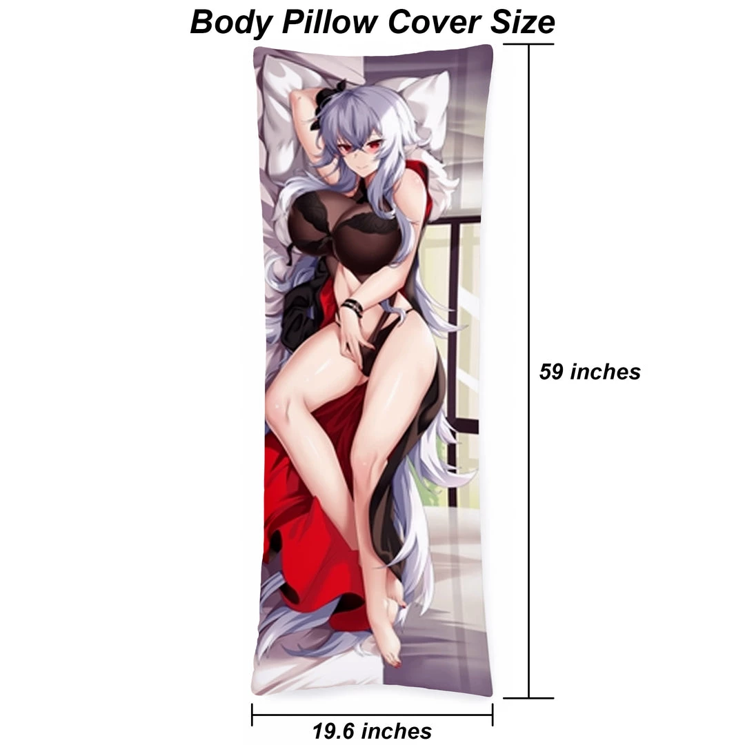 Mily Lifestyle Azur Lane Graf Zeppelin Body Pillow Cover 4 Mily Lifestyle Azur Lane Graf Zeppelin Body Pillow Cover