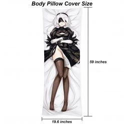 Mily NieR: Automata 2B Body Pillow Cover Lifestyle