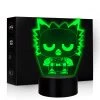 Mily My Hero Academia Badtz-Maru As Bakugo Acrylic LED Lamp 2 Mily My Hero Academia Badtz-Maru As Bakugo Acrylic LED Lamp