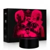 Mily Naruto Group Acrylic LED Lamp