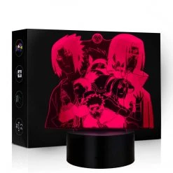 Mily Naruto Group Acrylic LED Lamp