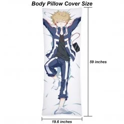 Mily My Hero Academia Bakugo UA Training Body Pillow Cover Lifestyle