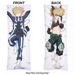 Mily My Hero Academia Bakugo UA Training Body Pillow Cover Lifestyle