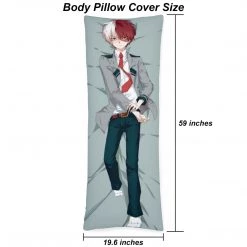 Mily My Hero Academia Shoto Todoroki Body Pillow Cover