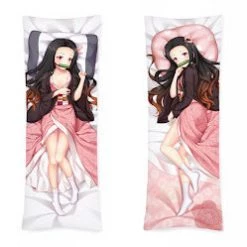 Mily Demon Slayer Nezuko Head Rest Body Pillow Cover Lifestyle