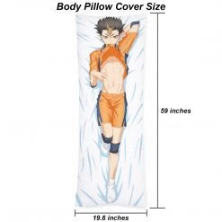 Mily Lifestyle Haikyu!! Yu Nishinoya And Kei Tsukishima Body Pillow Cover