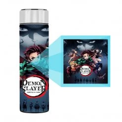 Mily Demon Slayer Season 1 Promo Temperature Display Thermal Bottle
