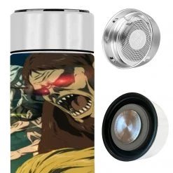 Mily Attack On Titan Final Season Promo Art Temperature Display Thermal Bottle Lifestyle