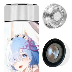 Mily Lifestyle Re:Zero Rem And Ram Temperature Display Thermal Bottle