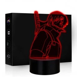 Mily Naruto Itachi Anbu Acrylic LED Lamp Figures