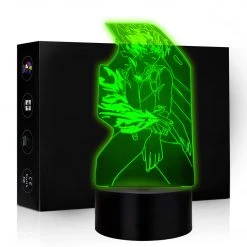 Mily Figures My Hero Academia Shoto Todoroki Fire And Ice Acrylic LED Lamp