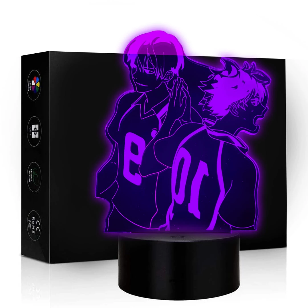 Mily Figures Haikyu!! Hinata And Kageyama High Five Acrylic LED Lamp 3 Mily Figures Haikyu!! Hinata And Kageyama High Five Acrylic LED Lamp