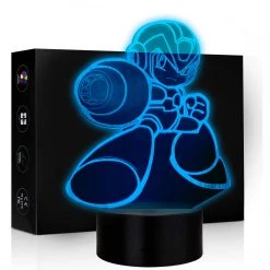 Mily Megaman Acrylic LED Lamp Figures
