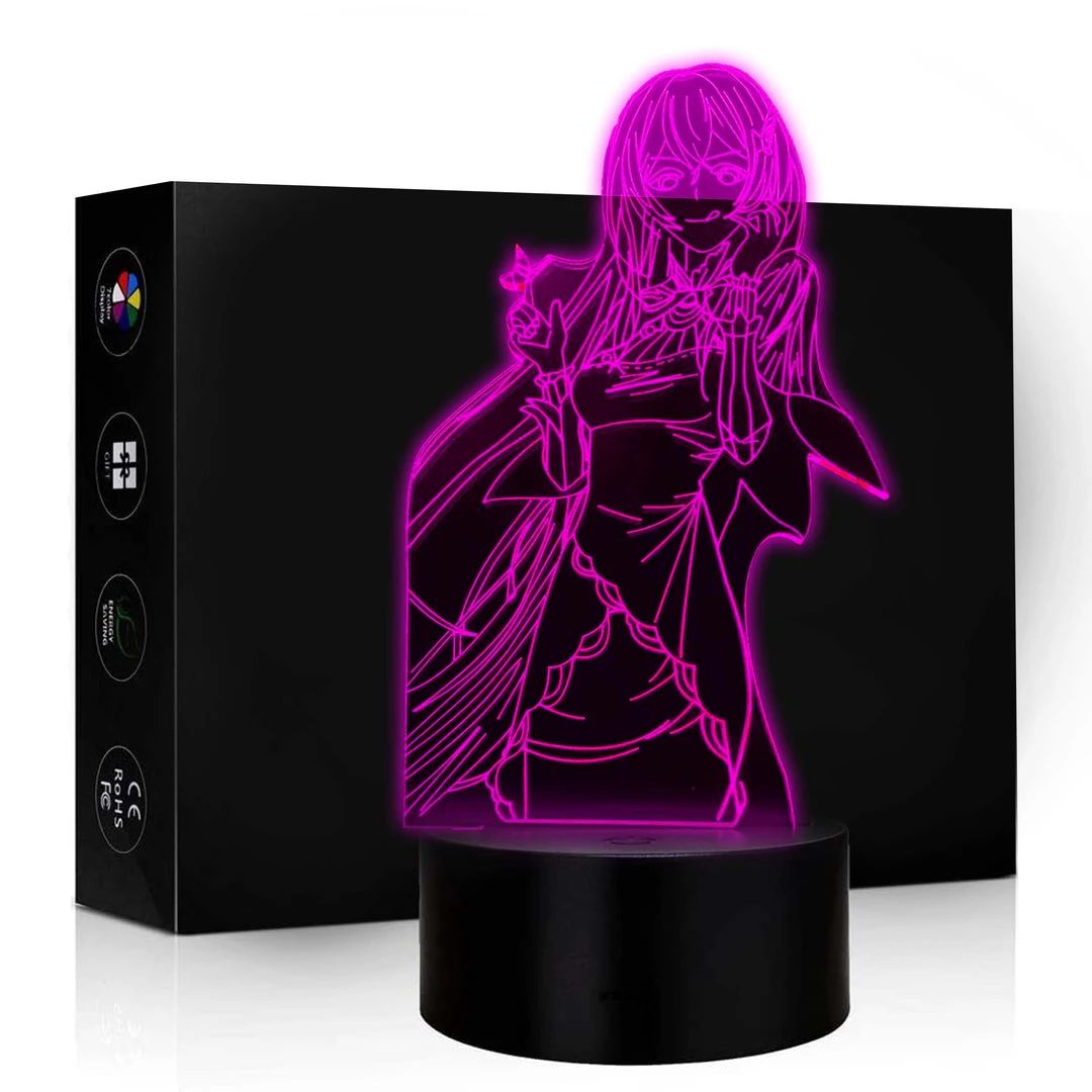 Mily Figures Re:Zero Elsa Granhiert Acrylic LED Lamp 3 Mily Figures Re:Zero Elsa Granhiert Acrylic LED Lamp