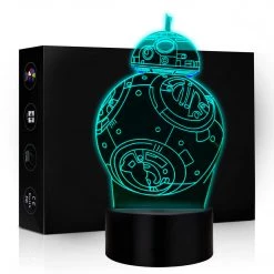 Mily Star Wars BB-8 Acrylic LED Lamp Figures