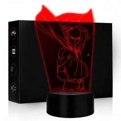 Mily Figures One Punch Man Saitama Hero Pose Acrylic LED Lamp