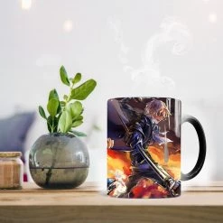 Mily One Piece Three Brothers Heat Reveal Mug Lifestyle