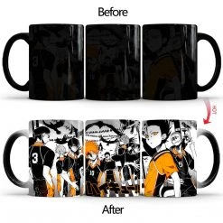 Mily Lifestyle Haikyu!! Karusuno High Team Heat Reveal Mug