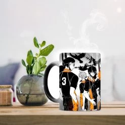 Mily Lifestyle Haikyu!! Karusuno High Team Heat Reveal Mug