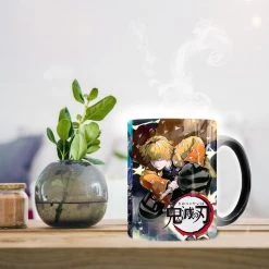 Mily Lifestyle Demon Slayer Tanjiro Nezuko Zenitsu Heat Reveal Mug