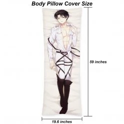 Mily Attack On Titan Levi Body Pillow Cover Lifestyle