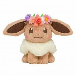 Mily Accessories Pokemon Floral Eevee 8-in Plush