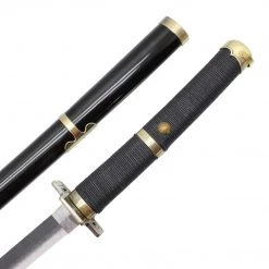 Mily One Piece Roronoa Zoro Yubashiri Wooden Cosplay Weapon Accessories