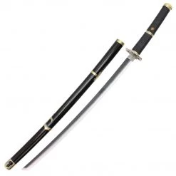 Mily One Piece Roronoa Zoro Yubashiri Wooden Cosplay Weapon Accessories