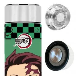 Mily Demon Slayer Chibi Tanjiro Temperature Display Thermal Bottle