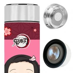 Mily Demon Slayer Chibi Nezuko Temperature Display Thermal Bottle Lifestyle