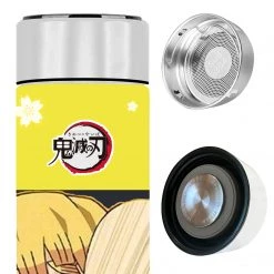 Mily Lifestyle Demon Slayer Chibi Zenitsu Temperature Display Thermal Bottle