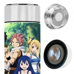 Mily Fairy Tail Characters Temperature Display Thermal Bottle Lifestyle