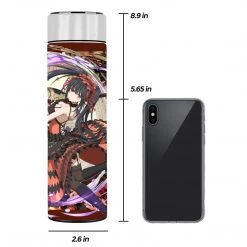 Mily Lifestyle Date A Live Kurumi Temperature Display Thermal Bottle