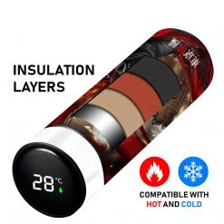 Mily Tokyo Ghoul Kaneki Temperature Display Thermal Bottle Lifestyle