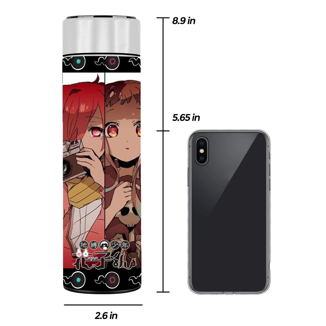 Mily Lifestyle Toilet Bound Hanako-kun Temperature Display Thermal Bottle 4 Mily Lifestyle Toilet Bound Hanako-kun Temperature Display Thermal Bottle