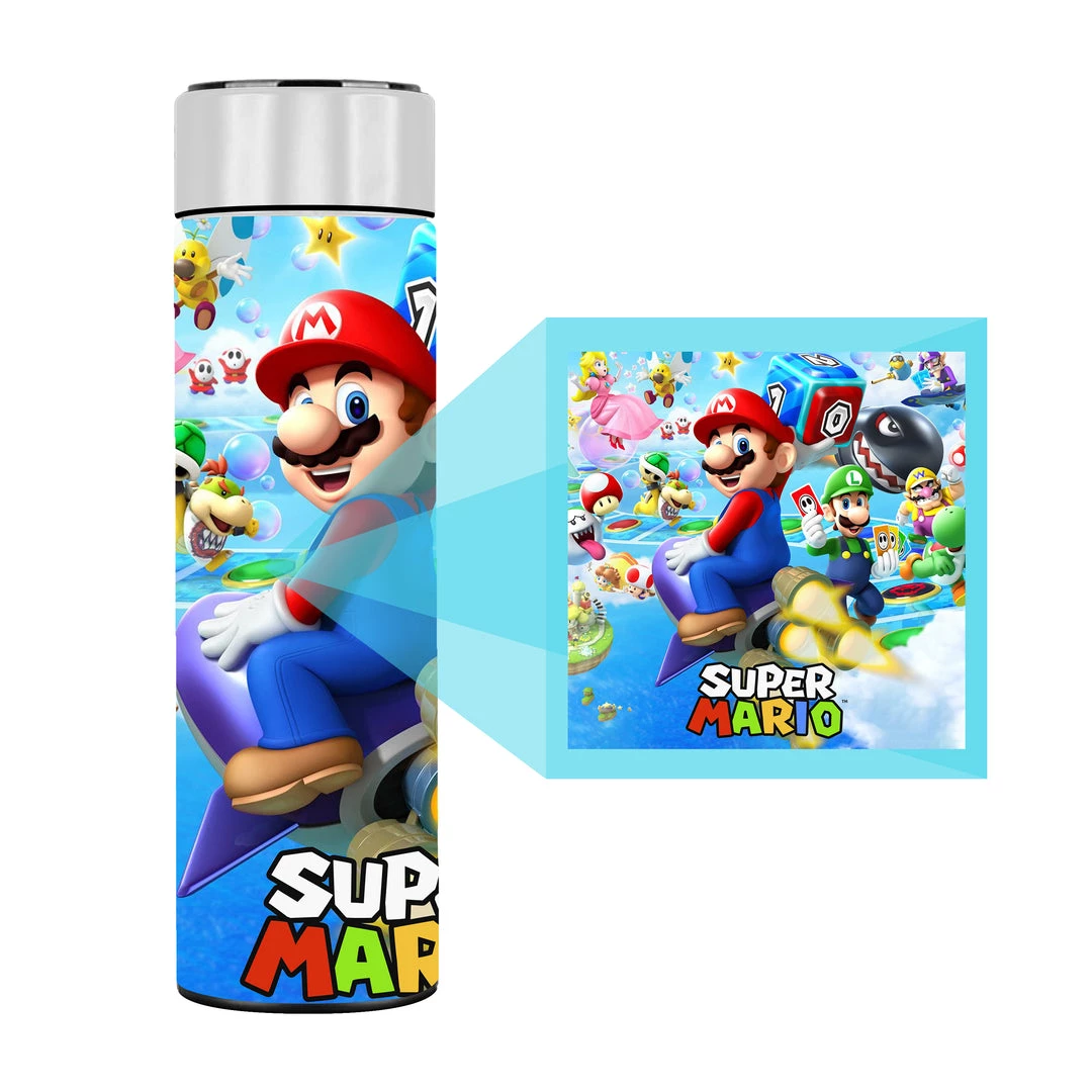 Mily Super Mario Brothers Temperature Display Thermal Bottle Lifestyle 5 Mily Super Mario Brothers Temperature Display Thermal Bottle Lifestyle