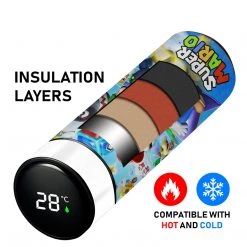 Mily Super Mario Brothers Temperature Display Thermal Bottle Lifestyle 11 Mily Super Mario Brothers Temperature Display Thermal Bottle Lifestyle
