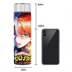 Mily My Hero Academia Todoroki Temperature Display Thermal Bottle