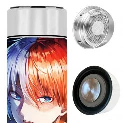 Mily My Hero Academia Todoroki Temperature Display Thermal Bottle
