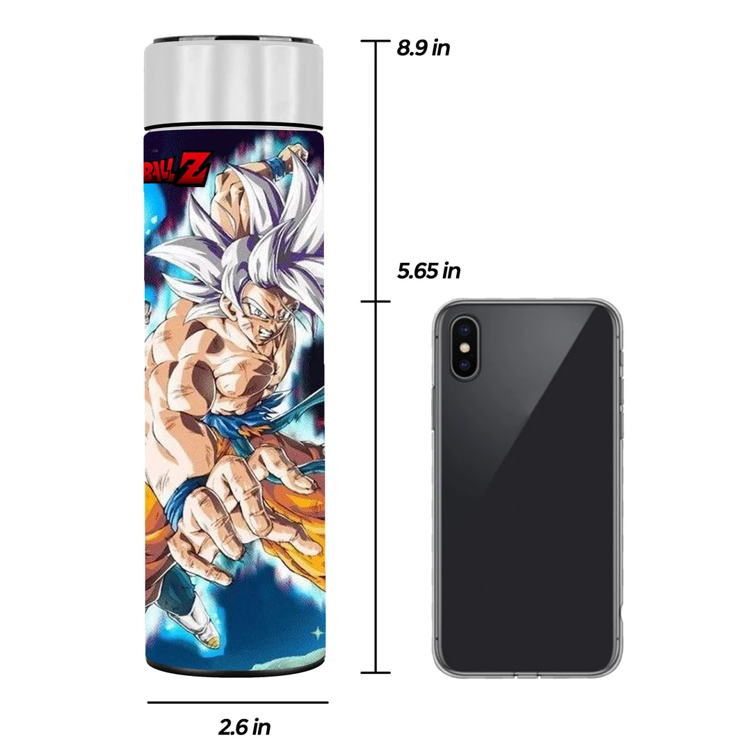 Mily Lifestyle Dragon Ball Z Super Saiyan Temperature Display Thermal Bottle 4 Mily Lifestyle Dragon Ball Z Super Saiyan Temperature Display Thermal Bottle
