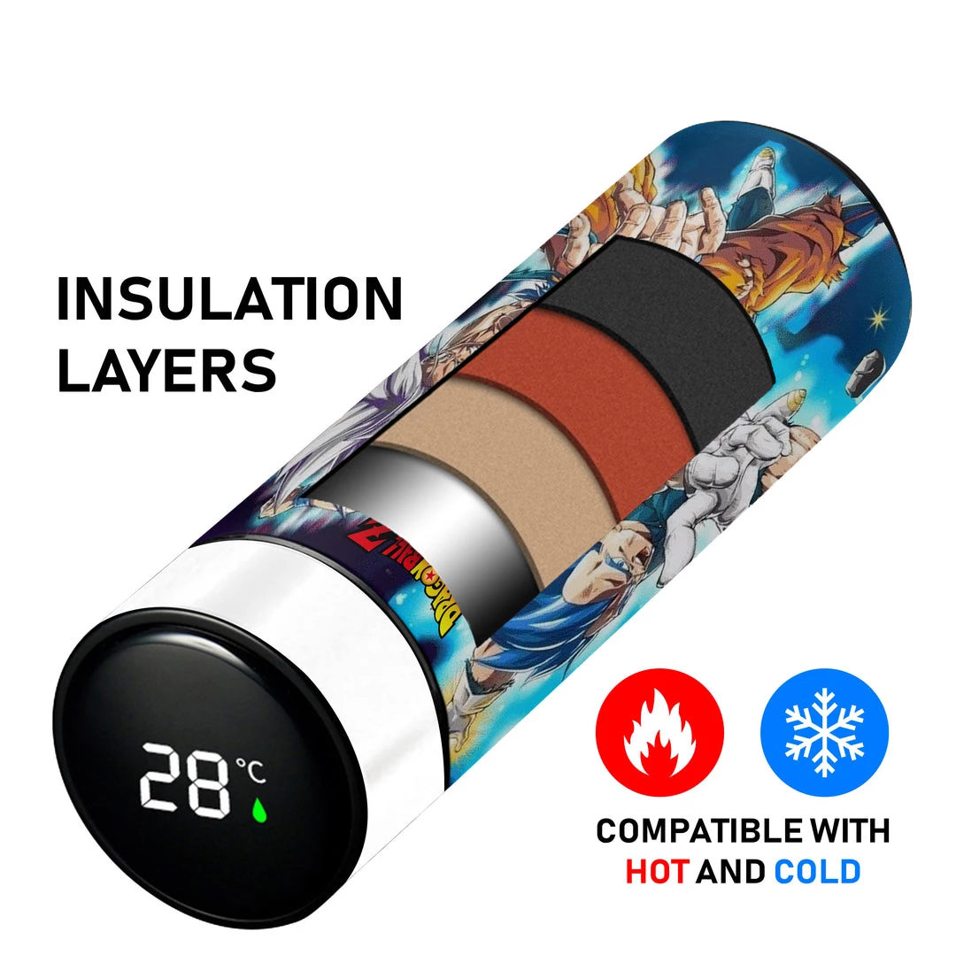 Mily Lifestyle Dragon Ball Z Super Saiyan Temperature Display Thermal Bottle 7 Mily Lifestyle Dragon Ball Z Super Saiyan Temperature Display Thermal Bottle